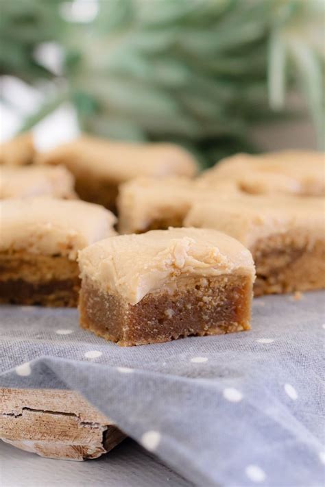 Easy Banana Blondies With Caramel Frosting Bake Play Smile Recipe