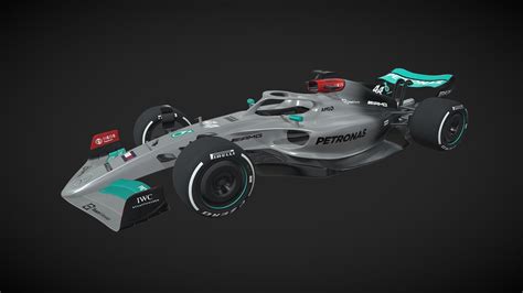 Mercedes Formula 1 Fan-made Concept Car - 3D model by Cem Gürbüz ...