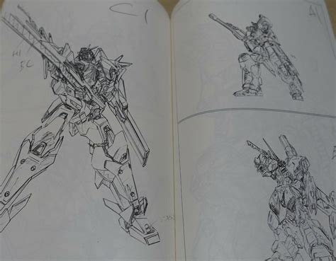 Masami Oobari Robot Animation Art Work Book Gundam Build Divers Obari