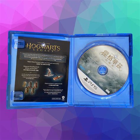 Ps5 Game Hogwarts Legacy 霍格華茲的承傳 版中英文版 內附魔法福利 未用過） 電子遊戲 電子遊戲