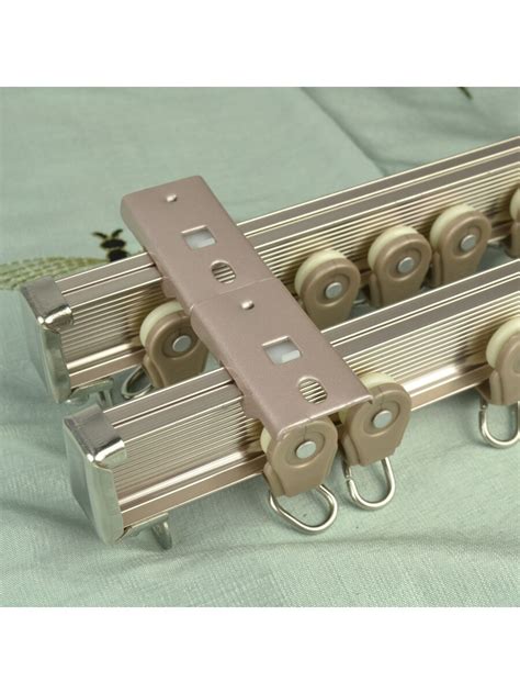 CHR6422 Bendable Aluminum Alloy Double Curtain Track Set