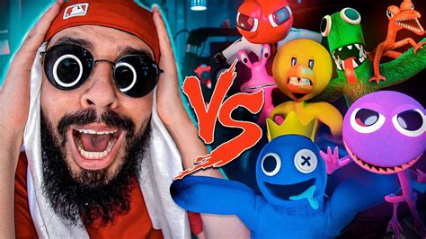 Todos Os Rainbow Friends Vs Mussoumano Batalha Games Compilado