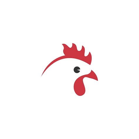 Premium Vector | Chicken logo icon design