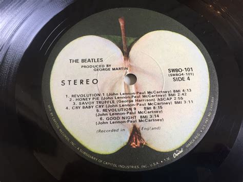 The Beatles ‎ The Beatles Apple Records ‎ Swbo 101 White Album