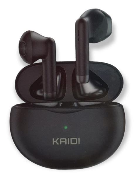 Fone De Ouvido In Ear Sem Fio Kaidi Tws Kd Preto Madeiramadeira