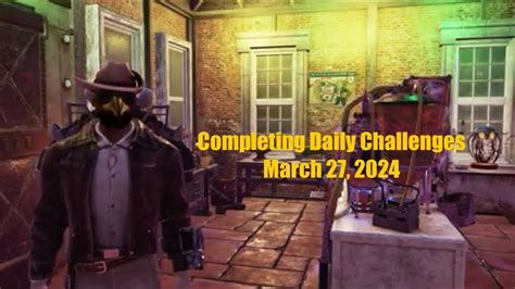 Fallout Completing Daily Challenges For March Quick Easy