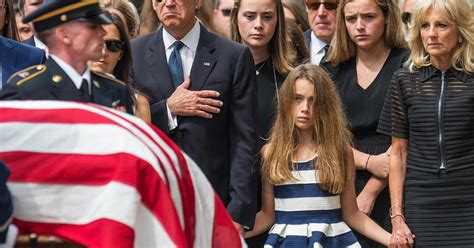 The vice president's eldest son, Beau Biden, eulogized at funeral