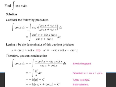 Natural Logarithms Integration Ppt Download