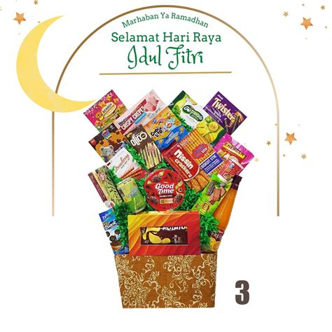 Jual Parcel Hampers Lebaran Idul Fitri Makanan Dan Minuman Desain Unik