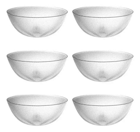 Set X Compotera Mini Bowls Postre Vidrio Cm Pasabahce