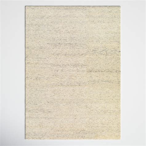 Joss Main Alaina Handmade Hand Knotted Wool Cream Rug Wayfair