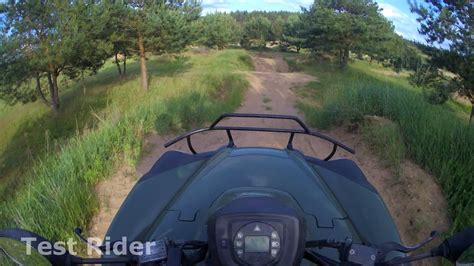 Quad Aeon Crossland Jazda W Lekkim Terenie Youtube