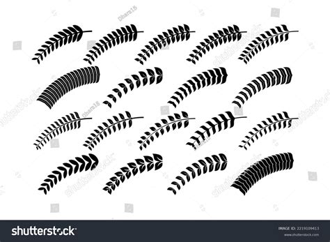 Laurel Wreath Icon Logo Elements Set Stock Vector (Royalty Free) 2219109413 | Shutterstock