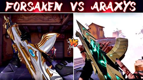 Forsaken Vandal Vs Araxys Vandal Comparison Which One Is The Best