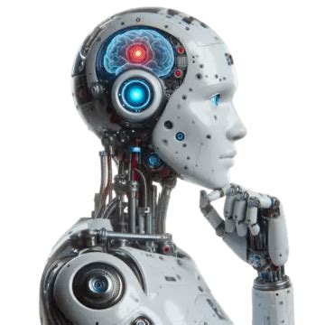 ai robot thinking png transparent images   vector files