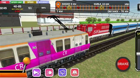 mumbai local train ac indian train simulator fun game youtube