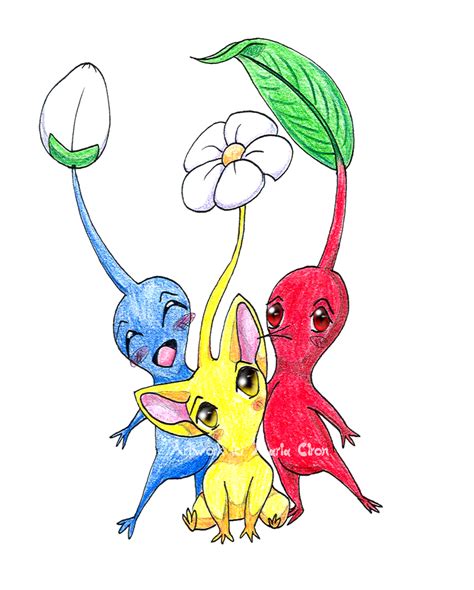 Pikmin Fanart By Tygerstkuan On Deviantart