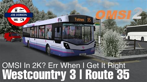 Omsi Westcountry Route B Rle On Westcountry Youtube