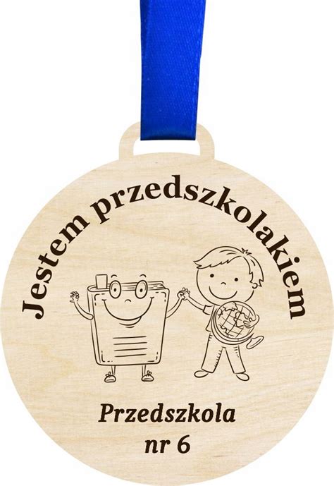 PASOWANIE NA UCZNIA PRZEDSZKOLAKA MEDAL DecoLaser z pasji do prezentów