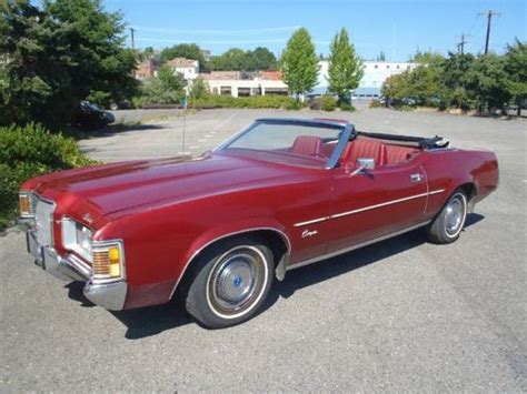 Buy Used 1971 Mercury Cougar Convertible In Seattle Washington United