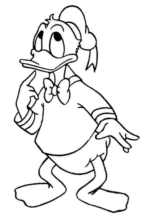 Coloriage Donald Duck Dessins Anim S Dessin Colorier