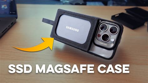 USB C SSD Magsafe Case für das iPhone 15 Pro YouTube