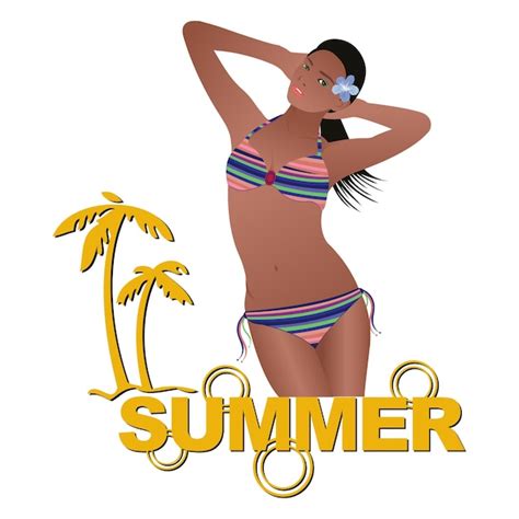 Vectores E Ilustraciones De Mujer Bikini Sexy Para Descargar Gratis Freepik