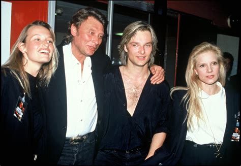 Photo Archives Johnny Hallyday Et Son Fils David Hallyday Avec