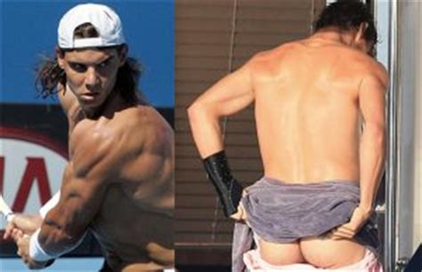 Rafael Nadal Totally Nude In A Shower Naked Male Celebrities