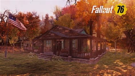 Fallout 76 C A M P Showcase Luxurious Hunting Lodge YouTube