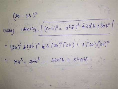 Solved A B Expand It Using Suitable Identities Brainly In