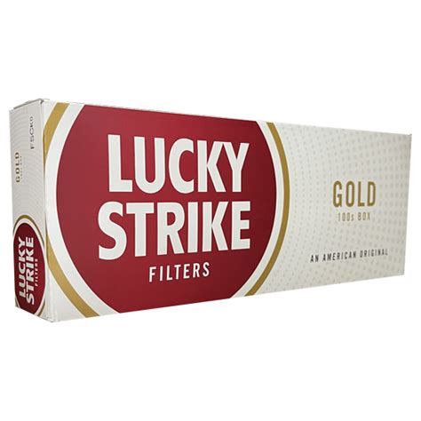 Lucky Strike Gold Box 100 Eagle Distribution