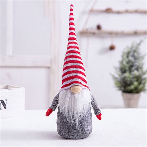 Famtkt Christmas Gnomes Christmas Decorations Faceless Doll Ornament