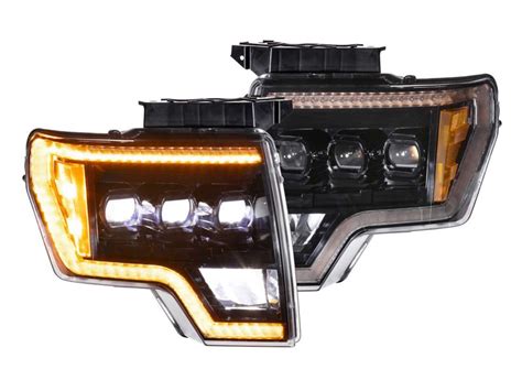 Morimoto XB Black DRL LED Headlights LF506 A ASM RealTruck