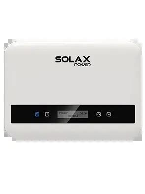 X Mini Inversor De Energ A Solar Solax Power