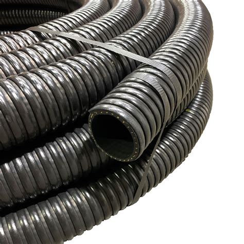 Kanaflex Black Ribbed Helix Hose Roll