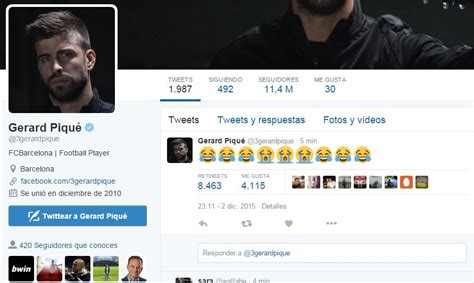 Piqué Se Burla Del Real Madrid En Twitter Libertad Digital