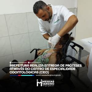 Prefeitura Realiza Entrega De Pr Teses Atrav S Do Centro De