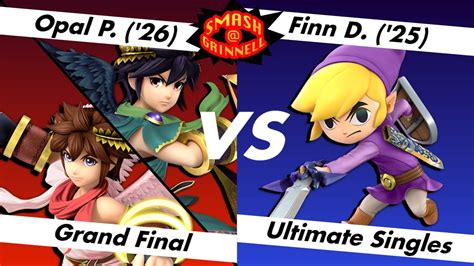 Smash Grinnell Grand Finals Opal P Dark Pit Pit Vs Finn D