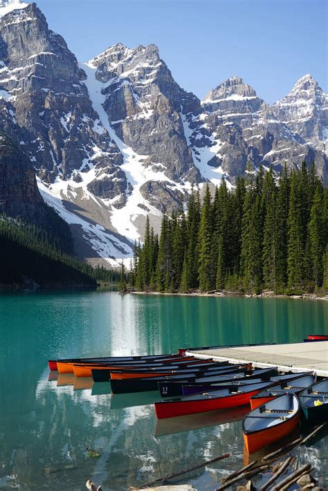 Iconic view: Moraine Lake, Banff National Park - West Coast Traveller