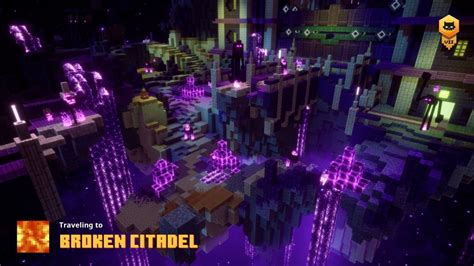 Minecraft Dungeons Echoing Void DLC Broken Citadel GAMEPLAY