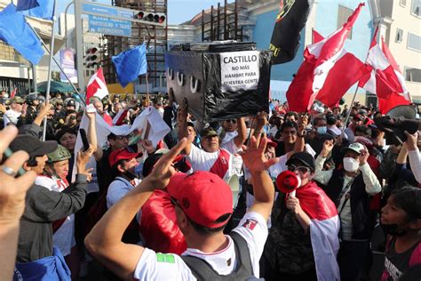 Thousands Of People Took To The Streets Across Peru On Saturday