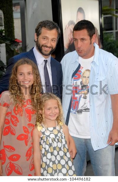 Judd Apatow Adam Sandler Maude Apatow Stock Photo Shutterstock