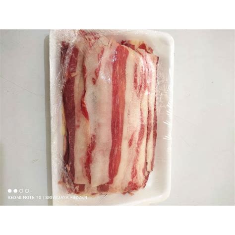 Jual Daging Sapi Slice Shortplate Gram Gram Kg Shopee