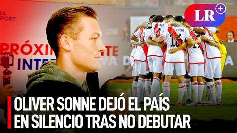 OLIVER SONNE dejó el país en silencio tras no debutar con la BICOLOR en