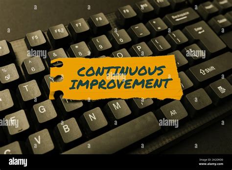 Conceptual Caption Continuous Improvement Business Overview Making