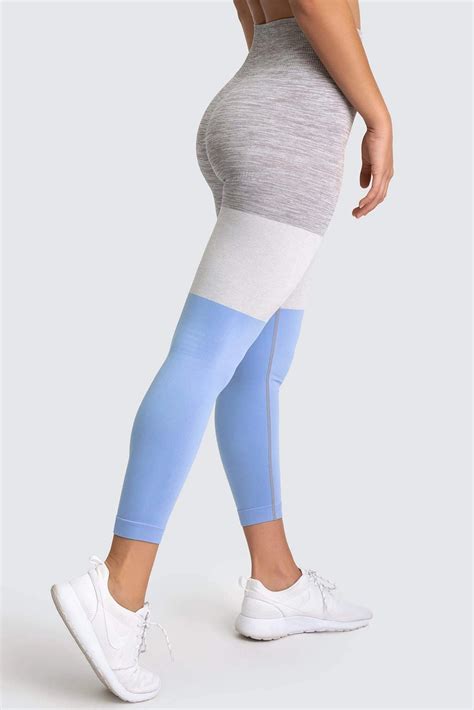 Wholesale Push It Production Cheap Light Blue Triple Color Stitching