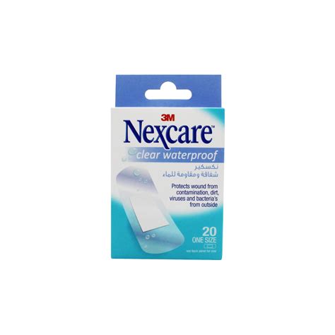 NEXCARE CLEAR WATER PROOF BANDAGES 20S VIVAPharmacy