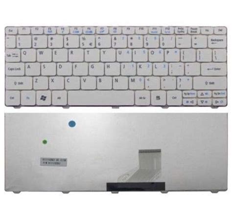 Amazon In Buy For Acer Aspire One Z N K White Laptop Keyboard