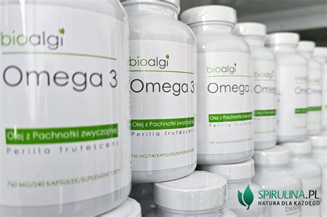 Omega 3 Suplement Algi Spirulina I Chlorella